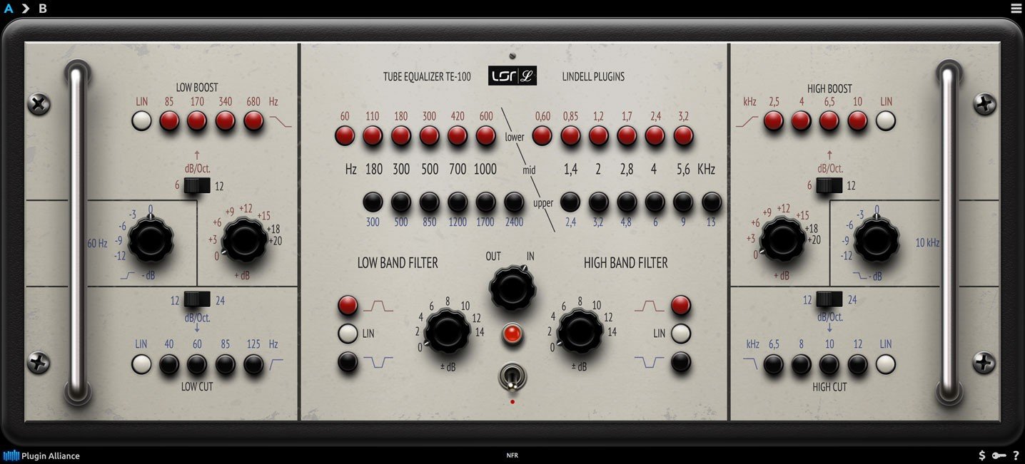Lindell Audio TE-100 screenshot 1